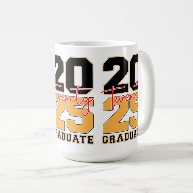 Caneca De Café Formatura Senior 2025 (Frente Esquerda)