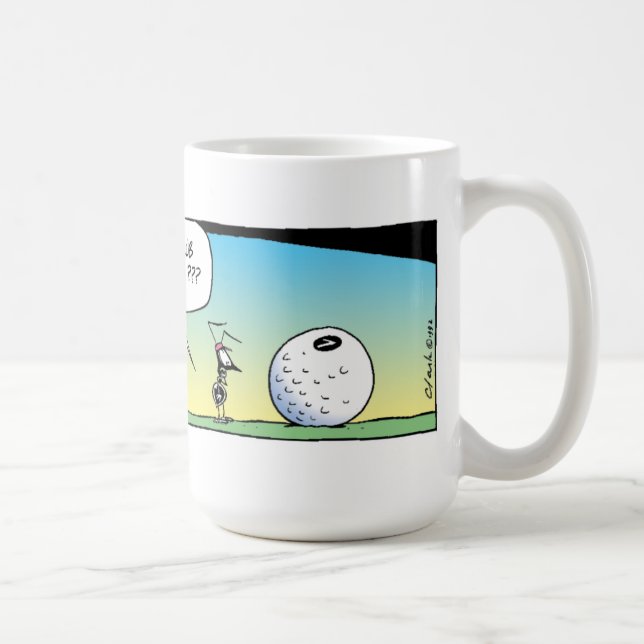 Caneca De Café Formigas Golfing do pântano (Direita)