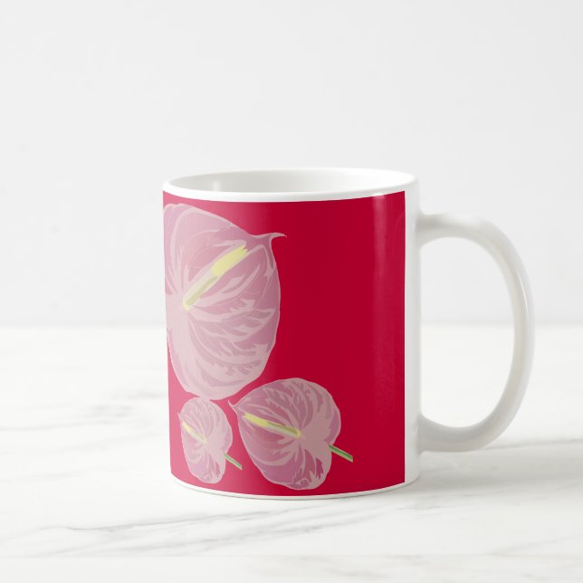 Caneca De Café formigueiro rosa apaixonado (Direita)