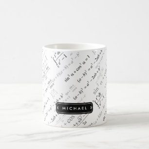 Caneca De Café Fórmula engraçada da matemática para o estudant