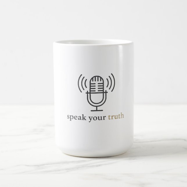 Caneca De Café Fórmula Fale Sua Verdade  (Centro)