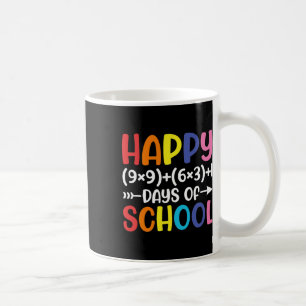 Caneca De Café Fórmula Matemática 100 Dias De Professora De Matem