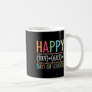 Caneca De Café Fórmula Matemática 100 Dias De Professora Engraçad
