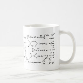 Caneca De Café Fórmula química