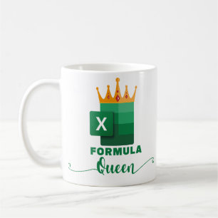 Caneca De Café FÓRMULA rainha Engraçada Dúvida do Contador