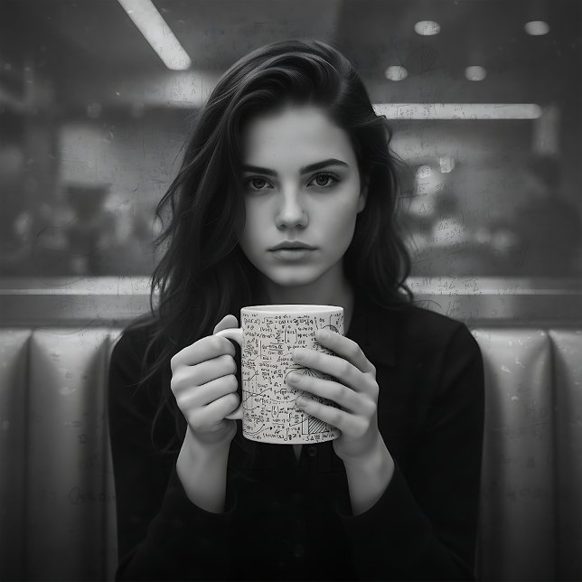 Caneca De Café Fórmulas de Matemática (Criador carregado)