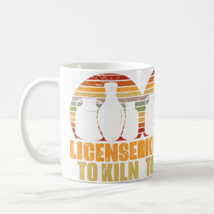 Caneca De Café Forno de Cerâmica Engraçado Artista de Cerâmica Pr