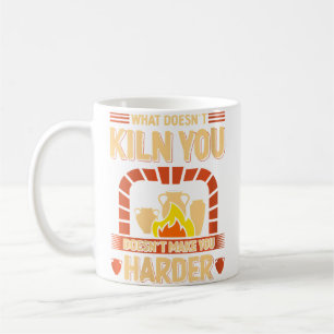 Caneca De Café Forno de Cerâmica Engraçado Pun Artista de Cerâmic