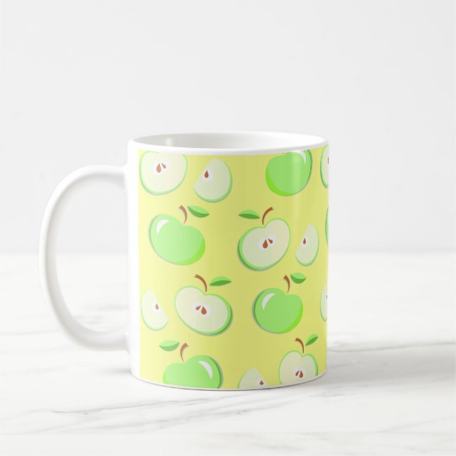 Caneca De Café Forno verde de maçã para maçãs (Esquerda)