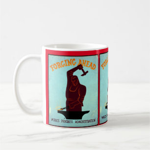 Caneca De Café Forragem À Frente Da Mug De Café