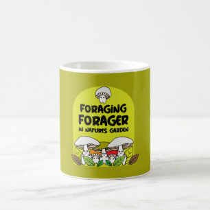 Caneca De Café Forragem de Comidas Selvagens