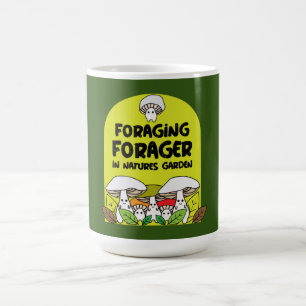 Caneca De Café Forragem de Comidas Selvagens