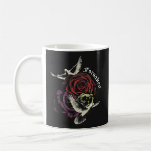 Caneca De Café Forsaken - Design de Streetwear góticos