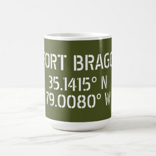 Caneca De Café Fort Bragg Latitude Longitude