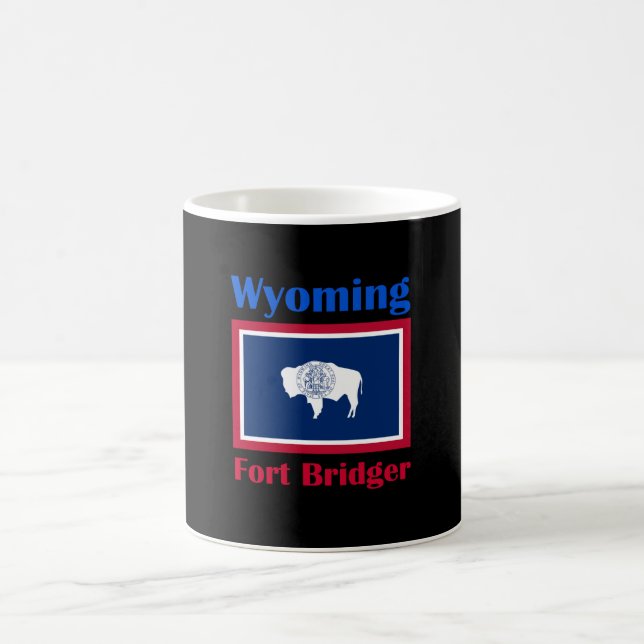 Caneca De Café Fort Bridger Wyoming (Centro)