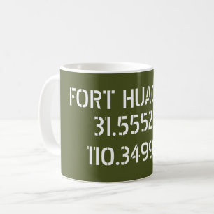 Caneca De Café Fort Huachuca Latitude Longitude