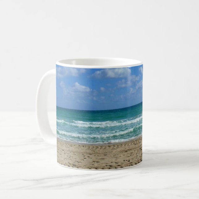 Caneca De Café Fort Lauderdale, Florida (Frente Esquerda)