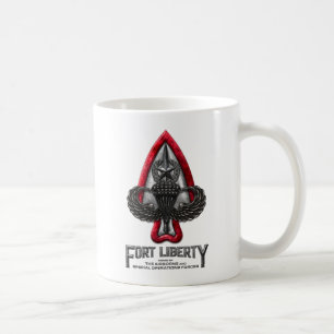 Caneca De Café Fort Liberty White Coffee Mug