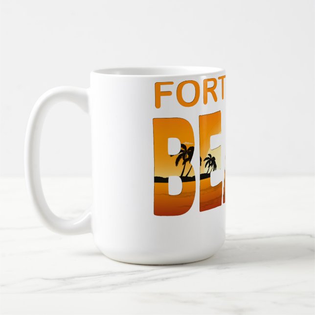 Caneca De Café Fort Myers - Flórida de verão (Esquerda)