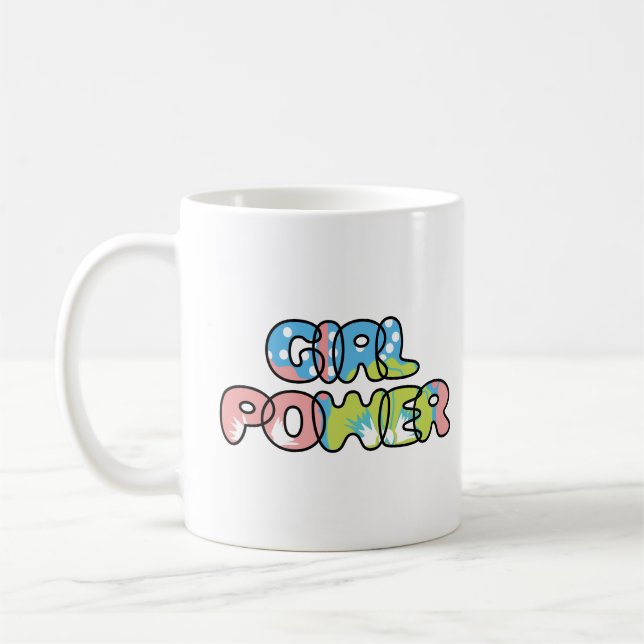 Caneca De Café Fortalecendo o poder das meninas (Esquerda)