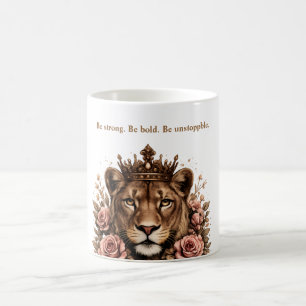 Caneca De Café Fortalecimento do Leão Coroado