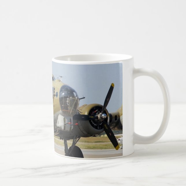 Caneca De Café Fortaleza do vôo B-17 (Direita)