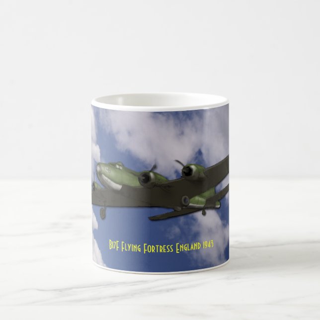 Caneca De Café Fortaleza voadora B17F (Centro)