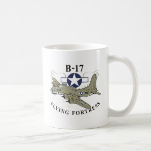 Caneca De Café Fortaleza voadora B-17
