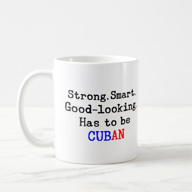 Caneca De Café forte cubano (Esquerda)