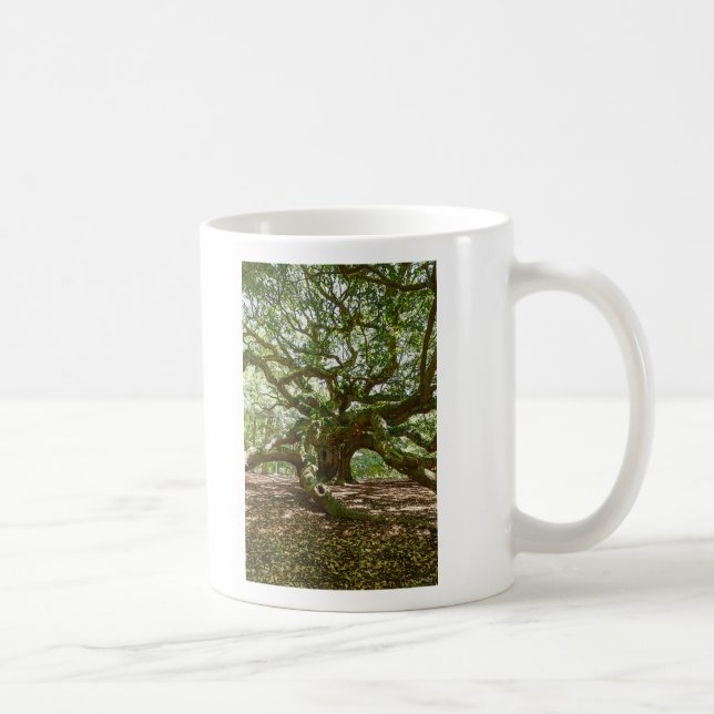Caneca De Café Forte e corajoso (Direita)