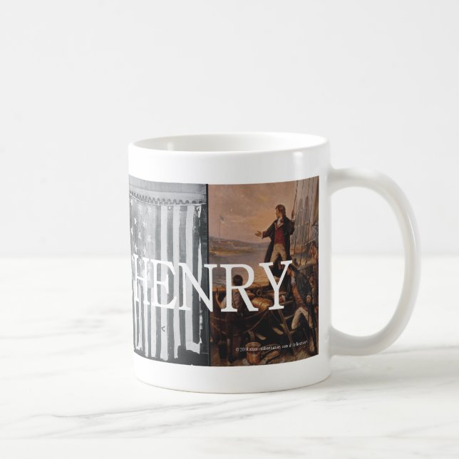 Caneca De Café Forte McHenry de ABH (Direita)