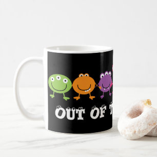 Caneca De Café Fosco de Aliens coxos