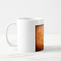 Fosco de vidro, coelho de 10 oz no deserto