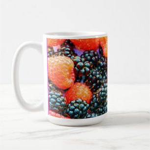 Caneca De Café Foto "A Mistura de Berries". Compre agora