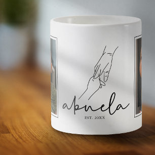 Caneca De Café Foto Abuela 2 Estabelecida
