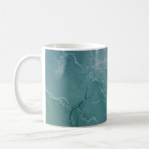 Caneca De Café Foto aérea do corpo de água