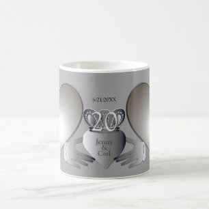 Caneca De Café Foto: Aniversário de Casamento Claddaugh Coffee