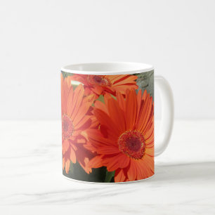 Caneca De Café Foto brilhante Gerbera Daisy