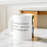Caneca De Café Foto como Pai Como Filha ou Filho<br><div class="desc">Celebrar o vínculo especial entre pai e criança com nosso coração "Como Pai, Como Filha ou Filho" Coffee Mug. Essa caneca personalizada captura a essência da conexão única compartilhada entre um pai e seu filho, fazer-a como presente perfeito para Dia de os pais, aniversários ou qualquer ocasião. Feita com cuidado,...</div>