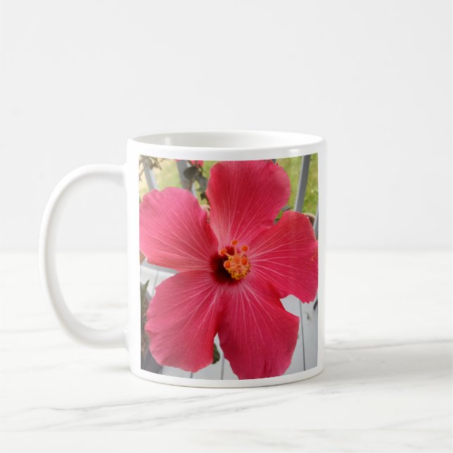Caneca De Café Foto da canção da flor rosa de Solomon Bíblia Vers (Esquerda)