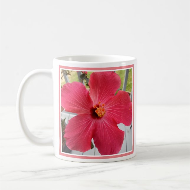 Caneca De Café Foto da canção da flor rosa de Solomon Bíblia Vers (Esquerda)