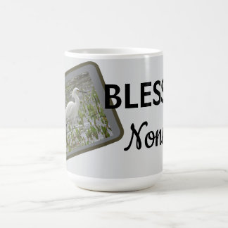 Caneca De Café Foto da Natureza da Garça Branca da Nonna Abencoad