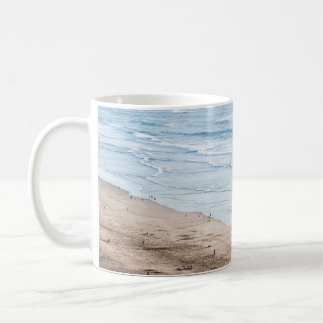 CANECA DE CAFÉ FOTO DA PRAIA VINTAGEM (Esquerda)
