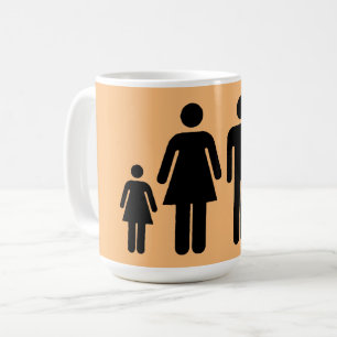 Caneca De Café Foto Da Sua Família Em Um