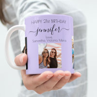 Foto de aniversário nomes de amigos violeta lavand