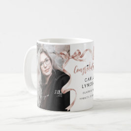 Caneca De Café Foto de Arco Bege na Moda para Formatura 