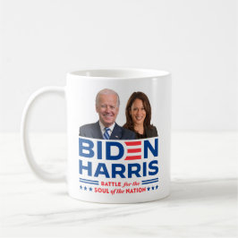 Caneca De Café Foto de Biden Harris 2024