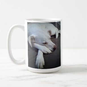 Caneca De Café Foto de Cão Dormindo Recuperação Rápida