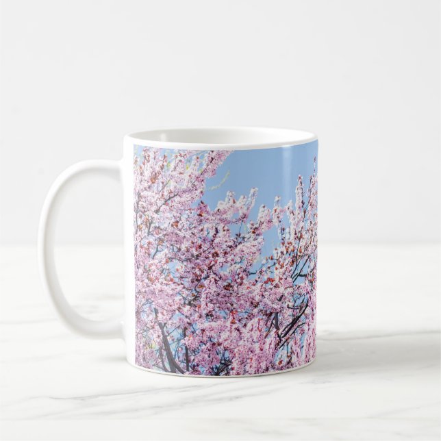 CANECA DE CAFÉ FOTO DE CHERRY BLOSSOM TREE (Esquerda)