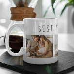 Caneca De Café Foto de Colagem Moderna e Melhor Família Nunca Mel<br><div class="desc">Apresentando a Foto de Colagem Moderna e a Melhor Família Alguma Vez em Texto, uma forma única e personalizada de celebrar o amor e a alegria de sua família. Este presente especial combina a beleza de uma colagem personalizada de fotos com uma mensagem sincera para criar uma lembrança memorável que...</div>